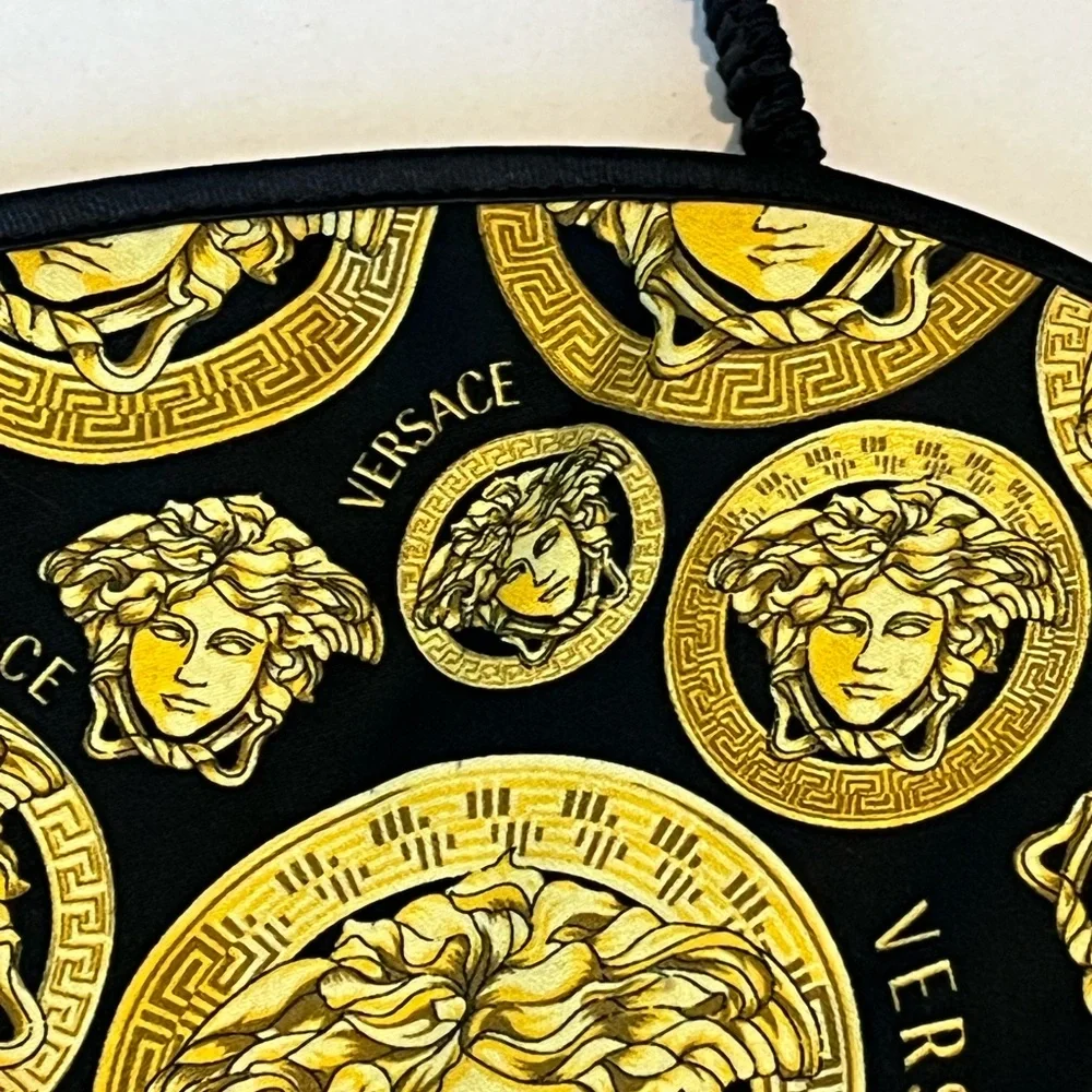 Versace Medusa all over print sleep mask eye face NWT